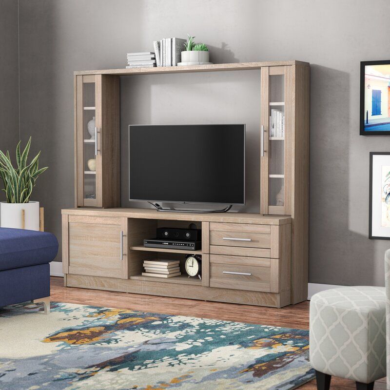 Bowery Entertainment Center For Tvs Up To 50" In 2020 Within Aaliyah Floating Tv Stands For Tvs Up To 50&quot; (View 3 of 15)