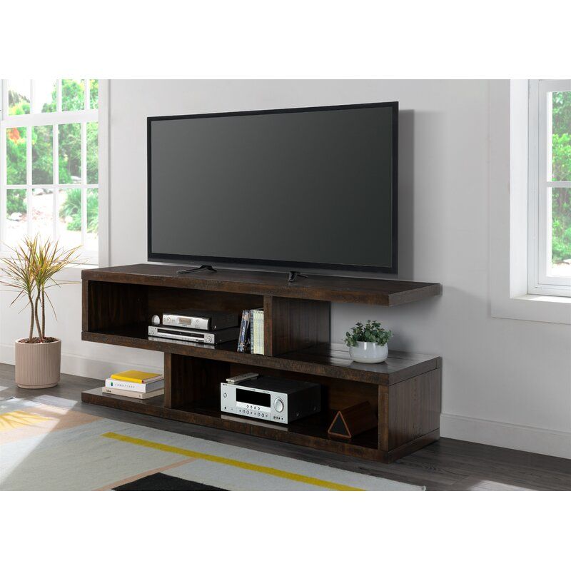 Brayden Studio® Aaryahi Solid Wood Tv Stand For Tvs Up To With Ansel Tv Stands For Tvs Up To 78" (Photo 3 of 15)