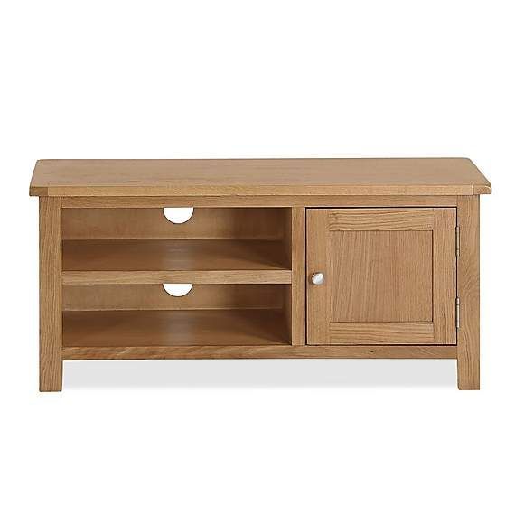Bromley Tv Unit | Dunelm | Oak Tv Stand, Tv Stand Pertaining To Bromley Grey Corner Tv Stands (Photo 1 of 15)