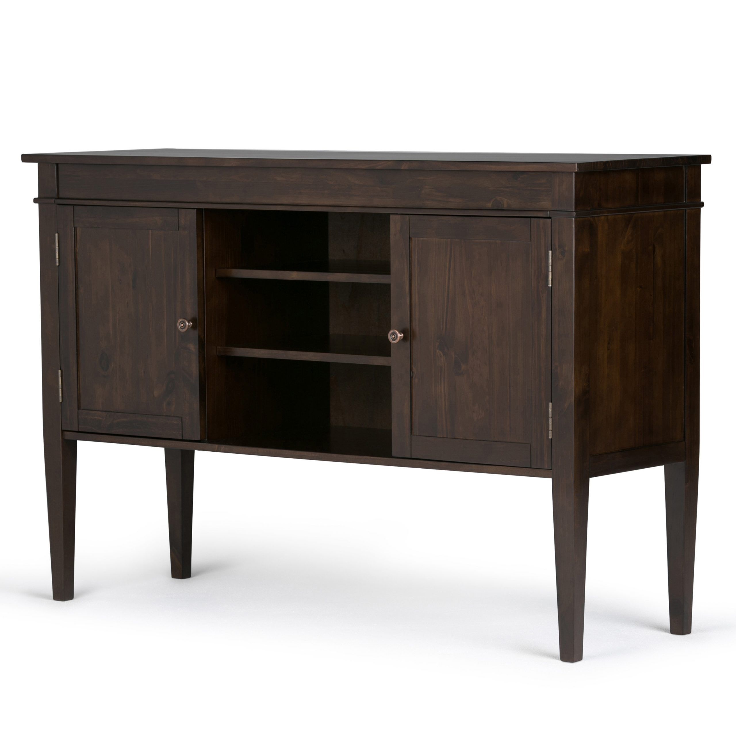 Brooklyn + Max Richland Solid Wood 54 Inch Wide Throughout Modern Tv Stands For 60 Inch Tvs (Photo 15 of 15)