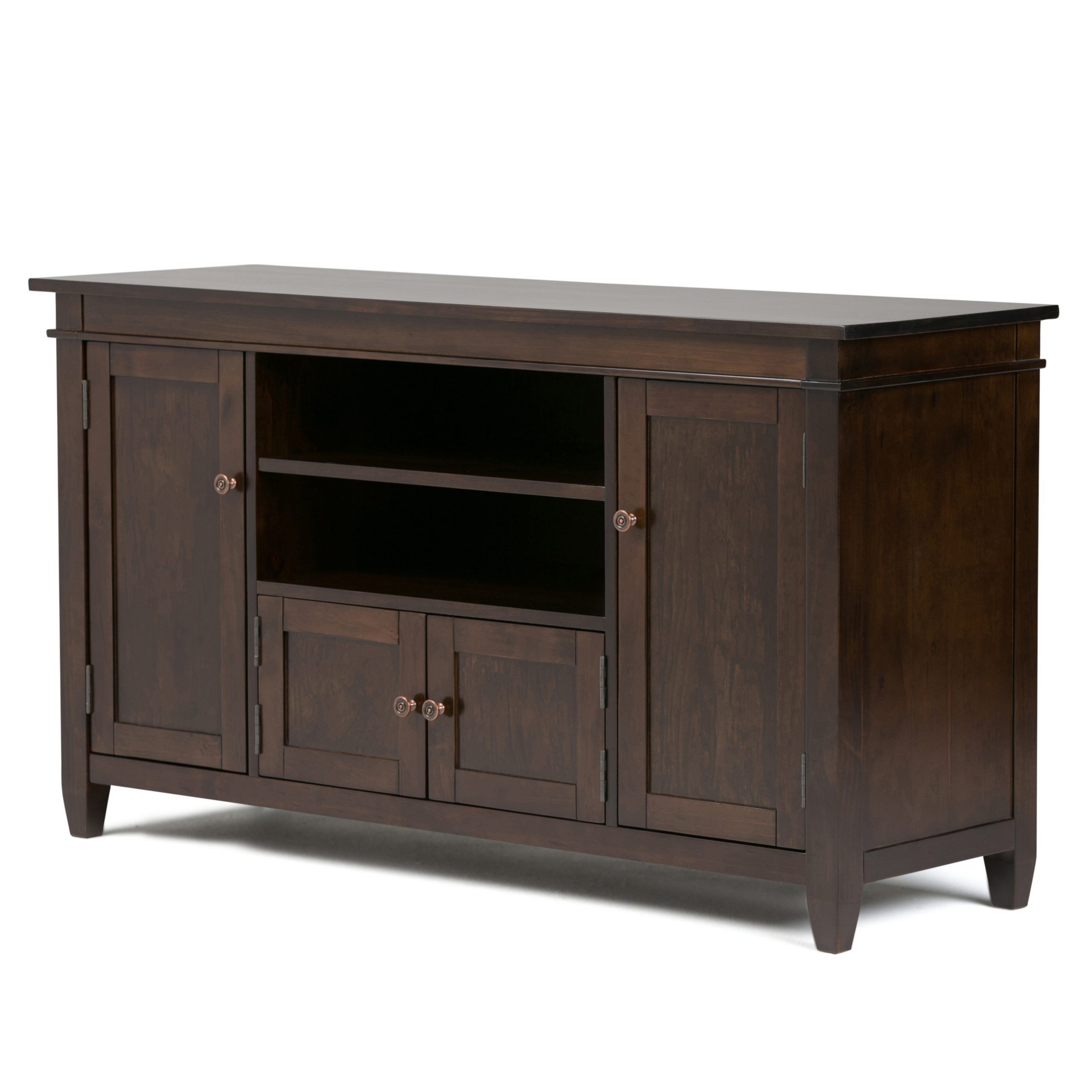 Brooklyn + Max Richland Solid Wood 54 Inch Wide With Regard To Tv Media Stands (View 13 of 15)