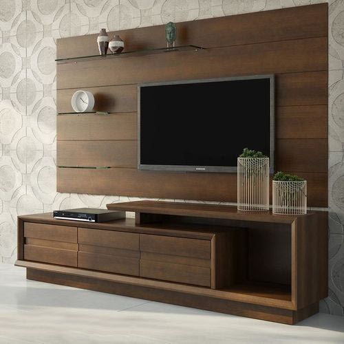 Brown Modern Modular Tv Unit, Rs 850 /square Feet, Hanuman Throughout Modular Tv Stands Furniture (View 4 of 15)