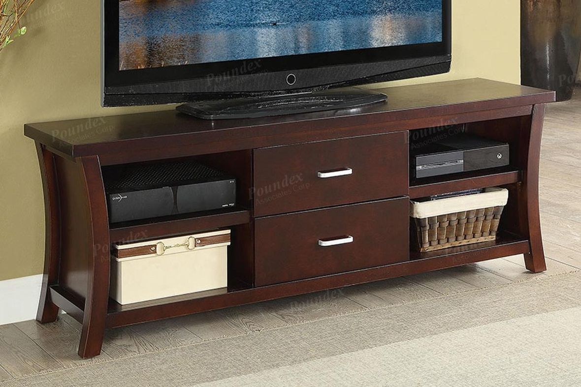 Brown Wood Tv Stand – Steal A Sofa Furniture Outlet Los With Regard To Brown Tv Stands (Photo 3 of 15)