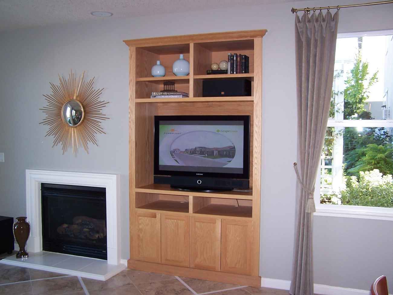 Built In Tv Cabinets Designs Intended For Wall Display Units And Tv Cabinets (View 6 of 15)