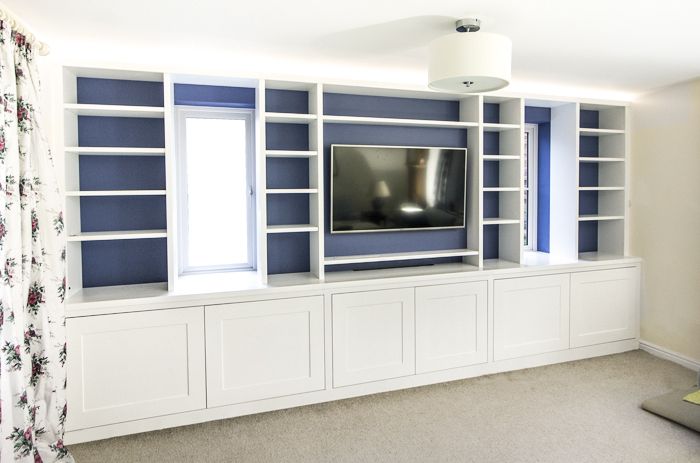 Built In Tv Media Units Pertaining To Extra Long Tv Units (Photo 9 of 15)