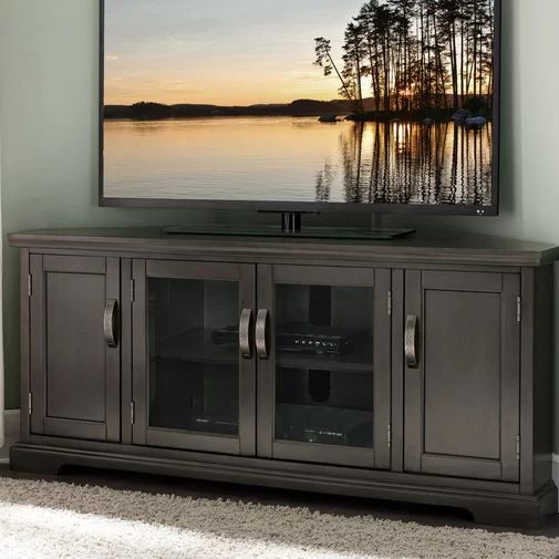 Bungalow Rose Hafner Tv Stand For Tvs Up To 60" & Reviews Intended For Camden Corner Tv Stands For Tvs Up To 60&quot; (View 9 of 15)