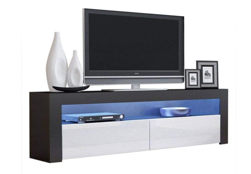 Buy Domadeco Seattle Wall Mounted Tv Stand/tv Inside Milano 200 Wall Mounted Floating Led 79&quot; Tv Stands (View 9 of 15)