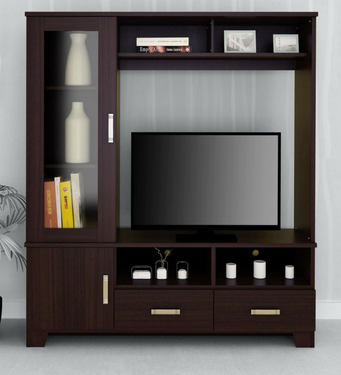 Buy Tv Unit In Wenge Finisheros Online – Tv Units – Tv Throughout Very Cheap Tv Units (View 5 of 15)