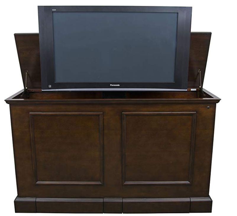 Buying Pop Up Tv Lift Cabinets Instead Of Tv Wall Brackets With Regard To Pop Up Tv Stands (Photo 12 of 15)