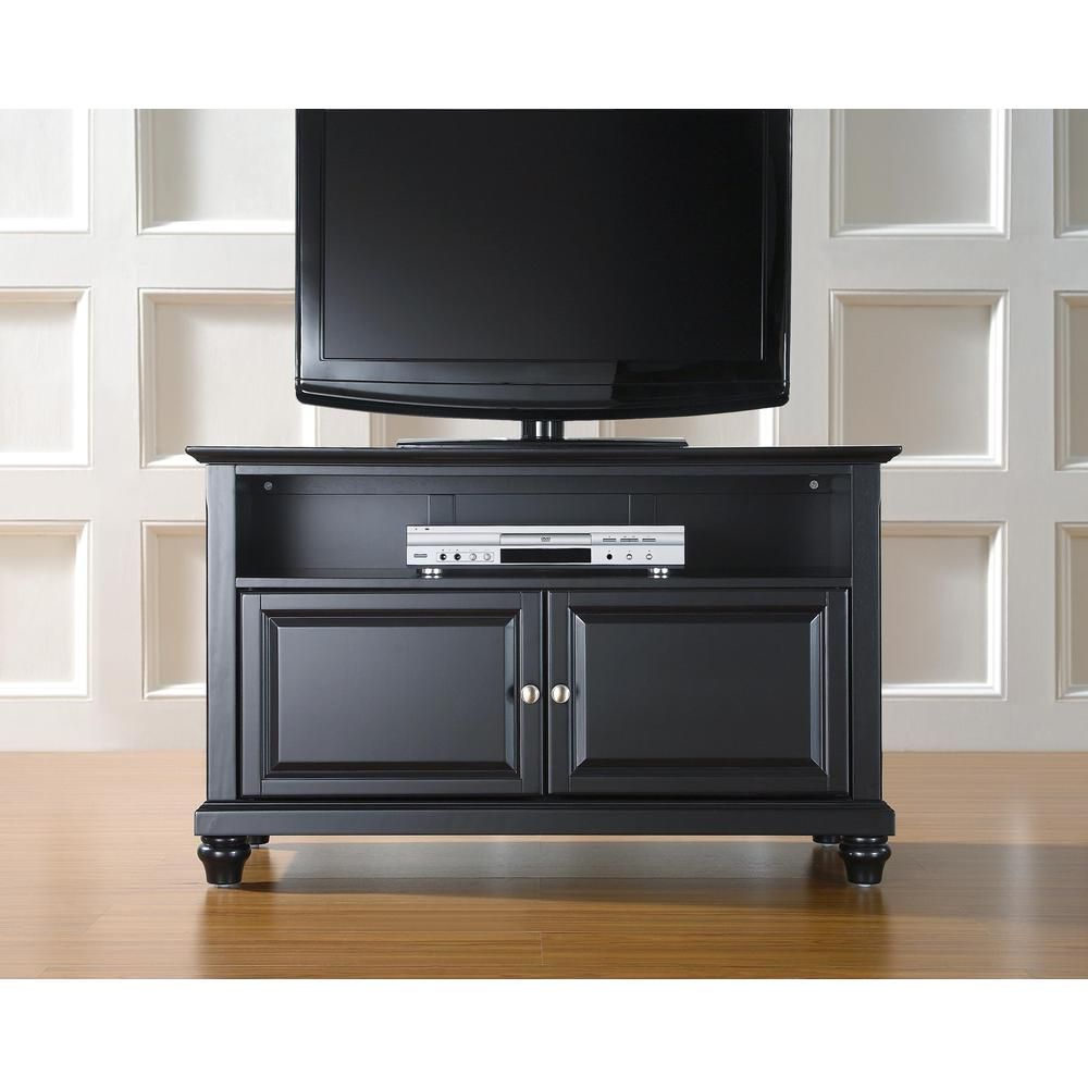 Cambridge 42" Tv Stand Black With Black Tv Stands (Photo 13 of 15)