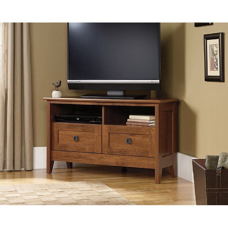 Canora Grey Rigoberto Corner Tv Stand For Tvs Up To 40 In Corner Tv Stands 40 Inch (View 7 of 15)