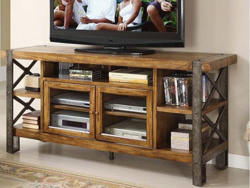 Cardi S Furniture – – – | Riverside Furniture, Home With Reclaimed Wood And Metal Tv Stands (Photo 13 of 15)