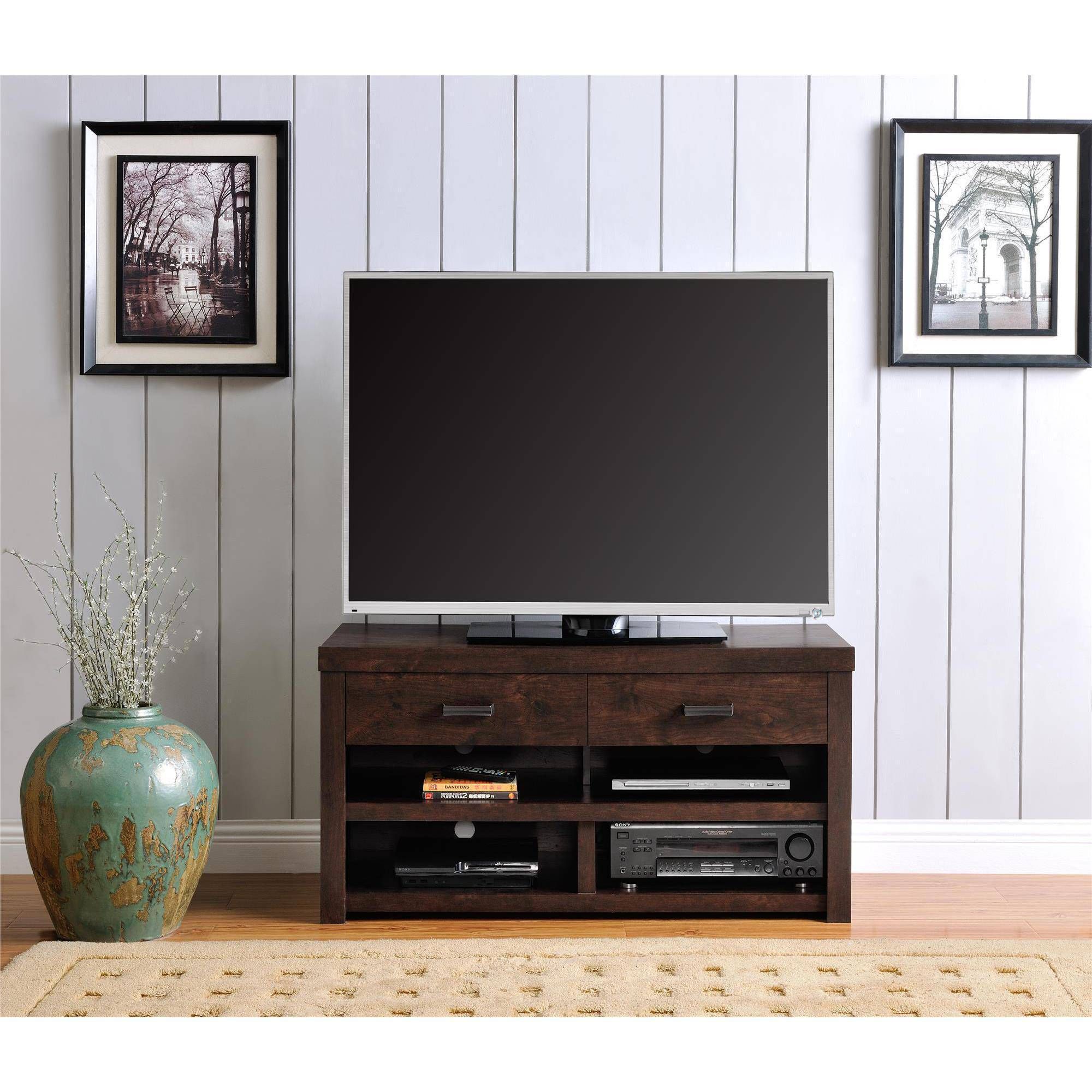 Carson Tv Stand, For Tvs Up To 50", Multiple Finishes For Ameriwood Home Carson Tv Stands With Multiple Finishes (View 1 of 15)