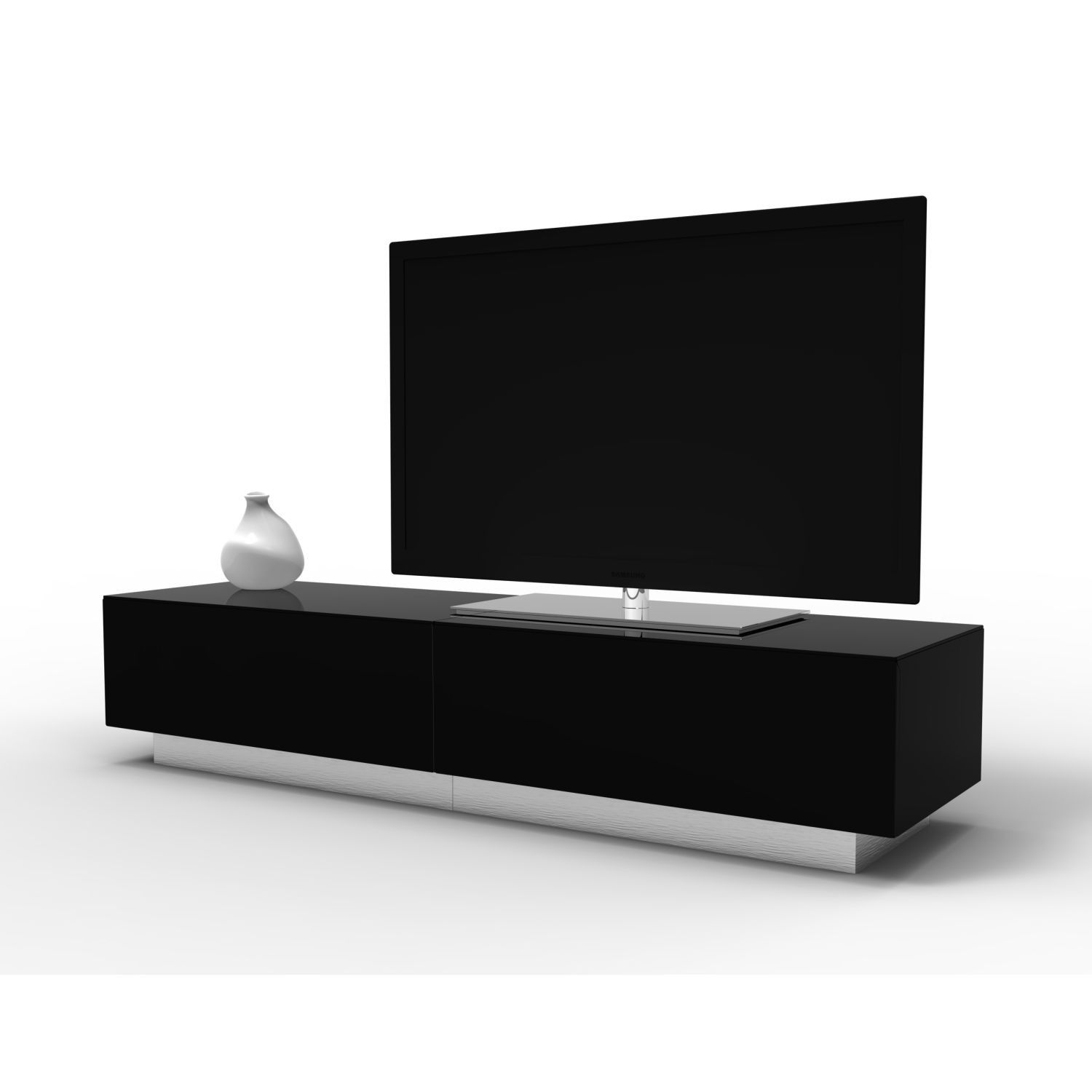 Casa Element High Gloss Tv Stand 1700 | Leekes In Black Gloss Tv Stand (View 7 of 15)