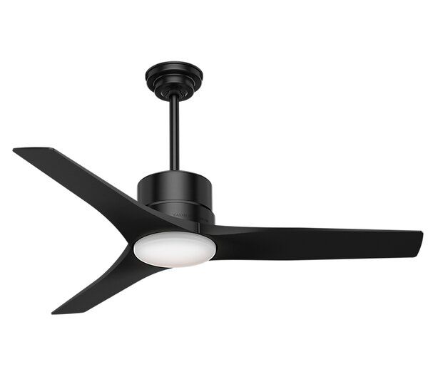 Casablanca Fan 52" Piston 3 Blade Ceiling Fan With Remote Throughout Casablanca Tv Stands (Photo 14 of 15)