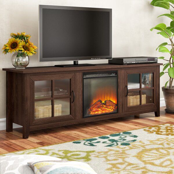 Charlton Home® Dake Tv Stand For Tvs Up To 78" With Intended For Kasen Tv Stands For Tvs Up To 60" (View 11 of 15)