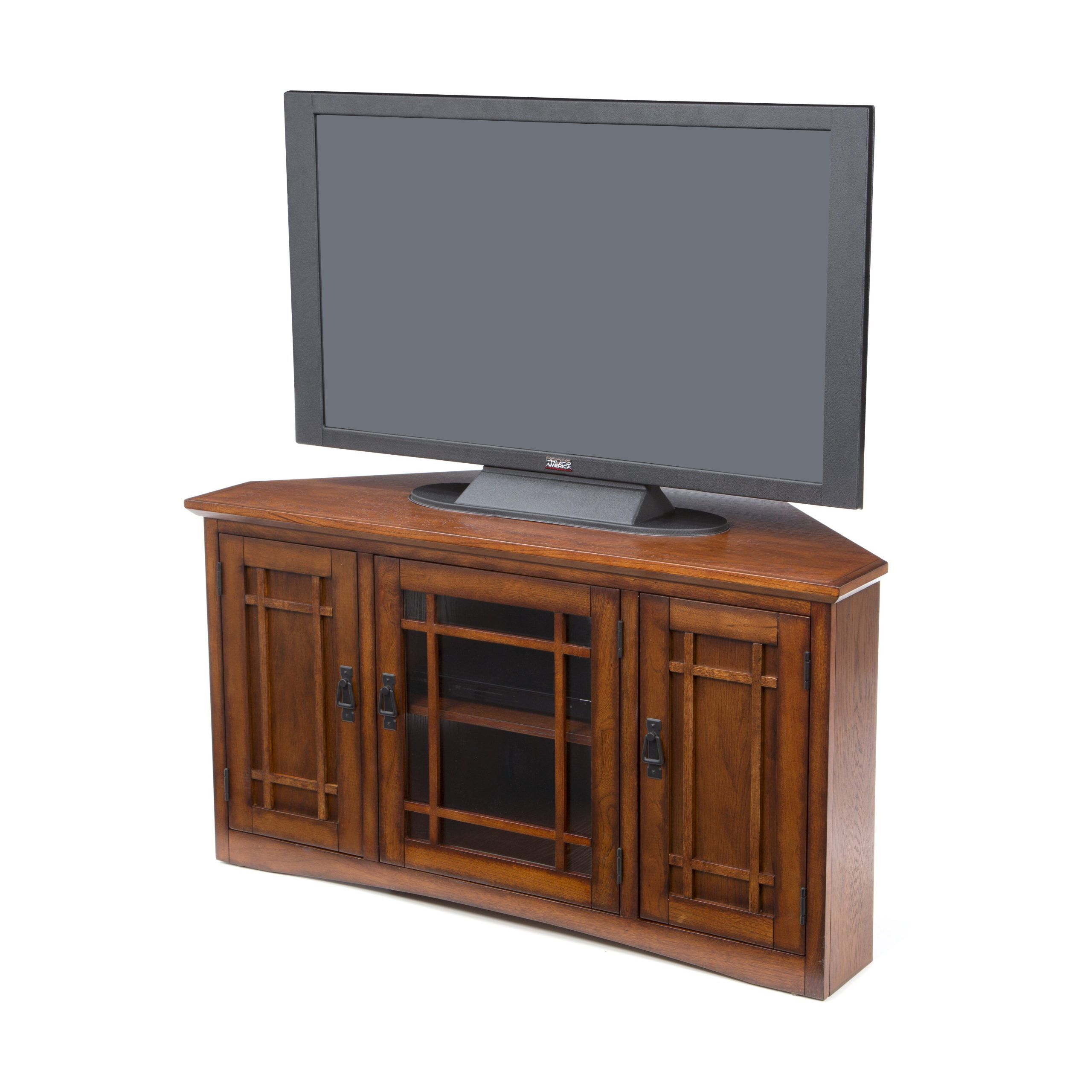 Charlton Home Stodeley Corner Tv Stand & Reviews | Wayfair Intended For Tv Stands Corner Units (View 13 of 15)