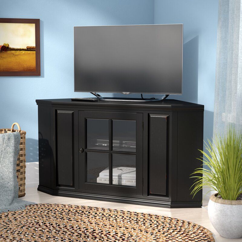 Charlton Home® Tucci Corner Tv Stand For Tvs Up To 50 With Camden Corner Tv Stands For Tvs Up To 50&quot; (View 12 of 15)