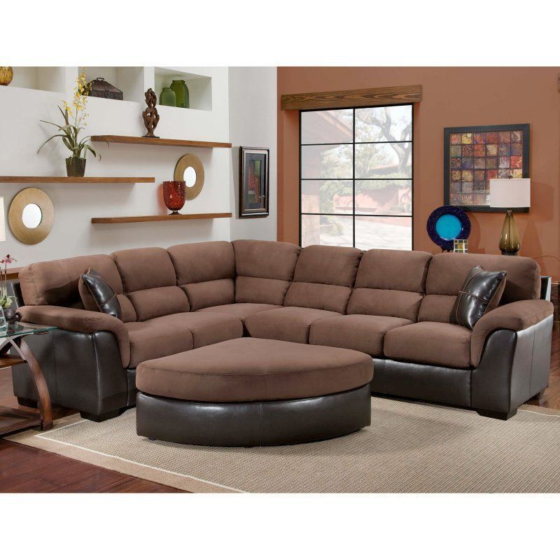 Chelsea Home Mclean 2 Piece Sectional Sofa – Chel1685 Throughout 2pc Maddox Left Arm Facing Sectional Sofas With Chaise Brown (View 14 of 15)