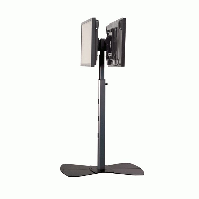 Chief Universal Flat Panel Dual Display Floor Stand For 30 For Dual Tv Stands (View 6 of 15)