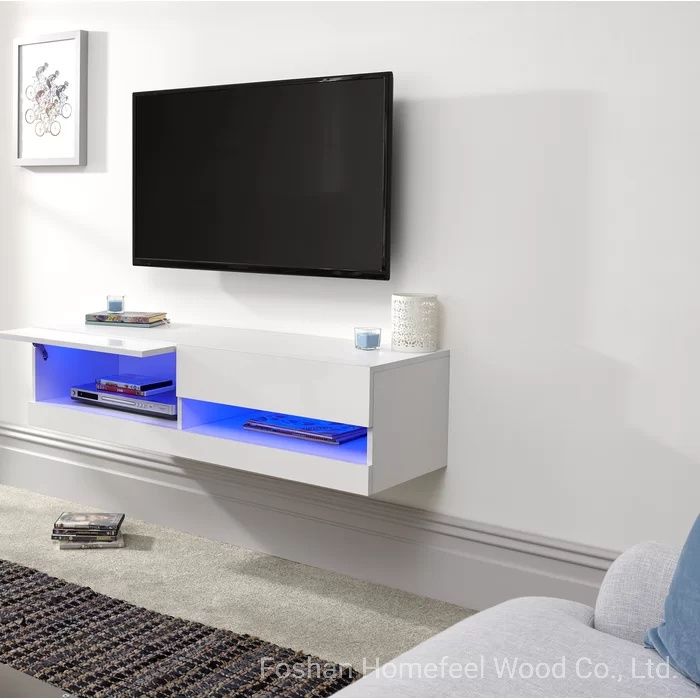 China Modern Simple Mdf Led Tv Stand Wall Unit Living Room With Regard To Led Tv Cabinets (View 14 of 15)