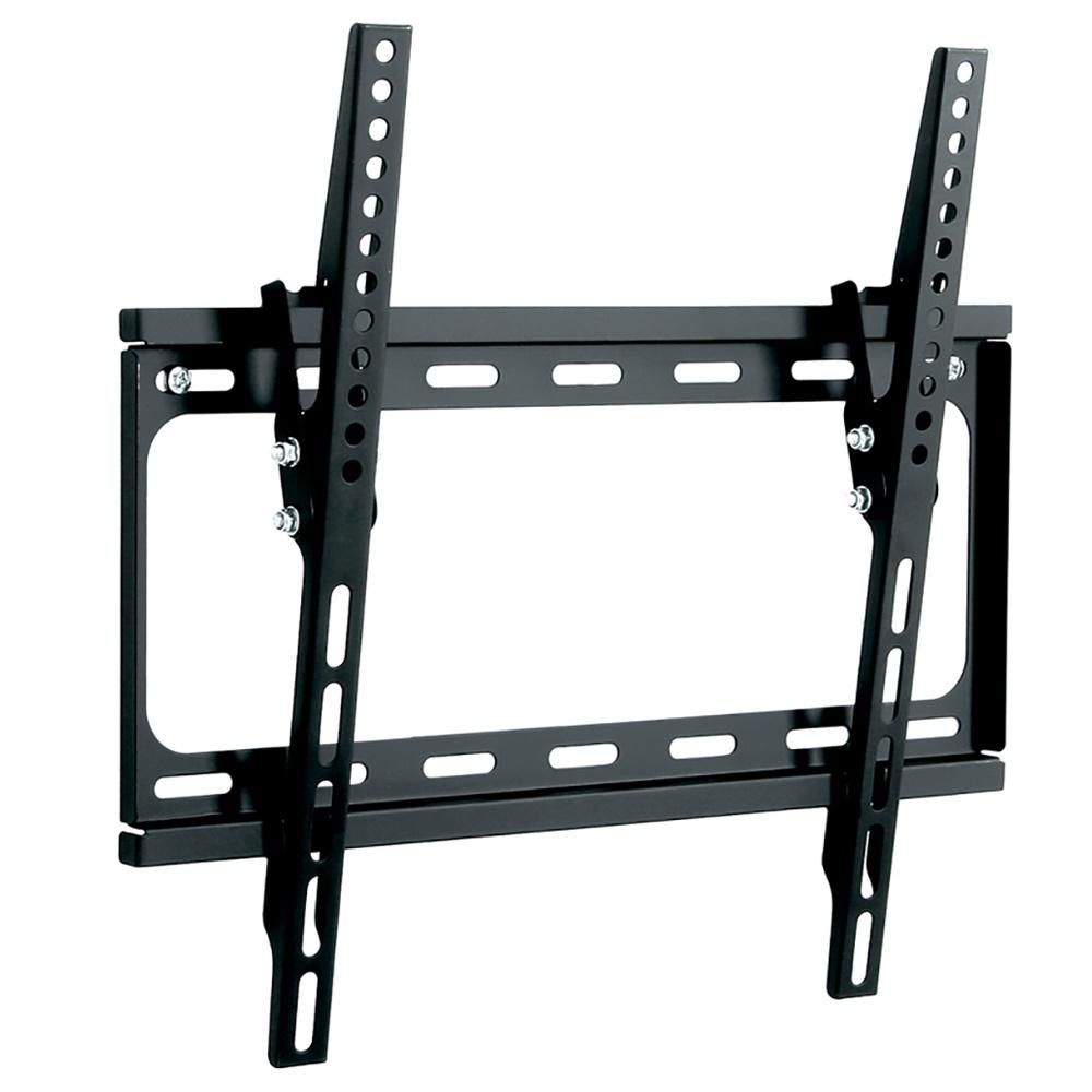 Cj Tech Tilting Low Profile Tv Mount Wall Mount For 23 In Regarding Wall Mounted Tv Stands For Flat Screens (View 2 of 15)