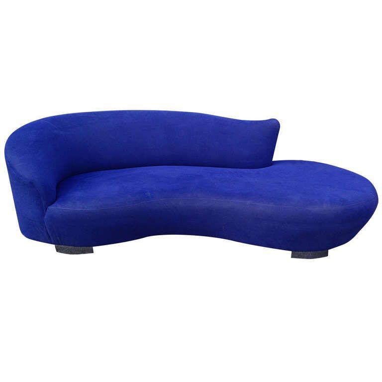 Cloud Sofavladimir Kagan For Directional | 1stdibs Throughout Dove Mid Century Sectional Sofas Dark Blue (View 9 of 15)