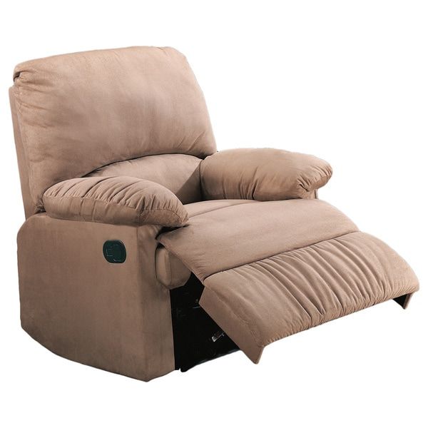 Coaster Company Casual Microfiber Recliner Chair In Colby Manual Reclining Sofas (View 5 of 15)