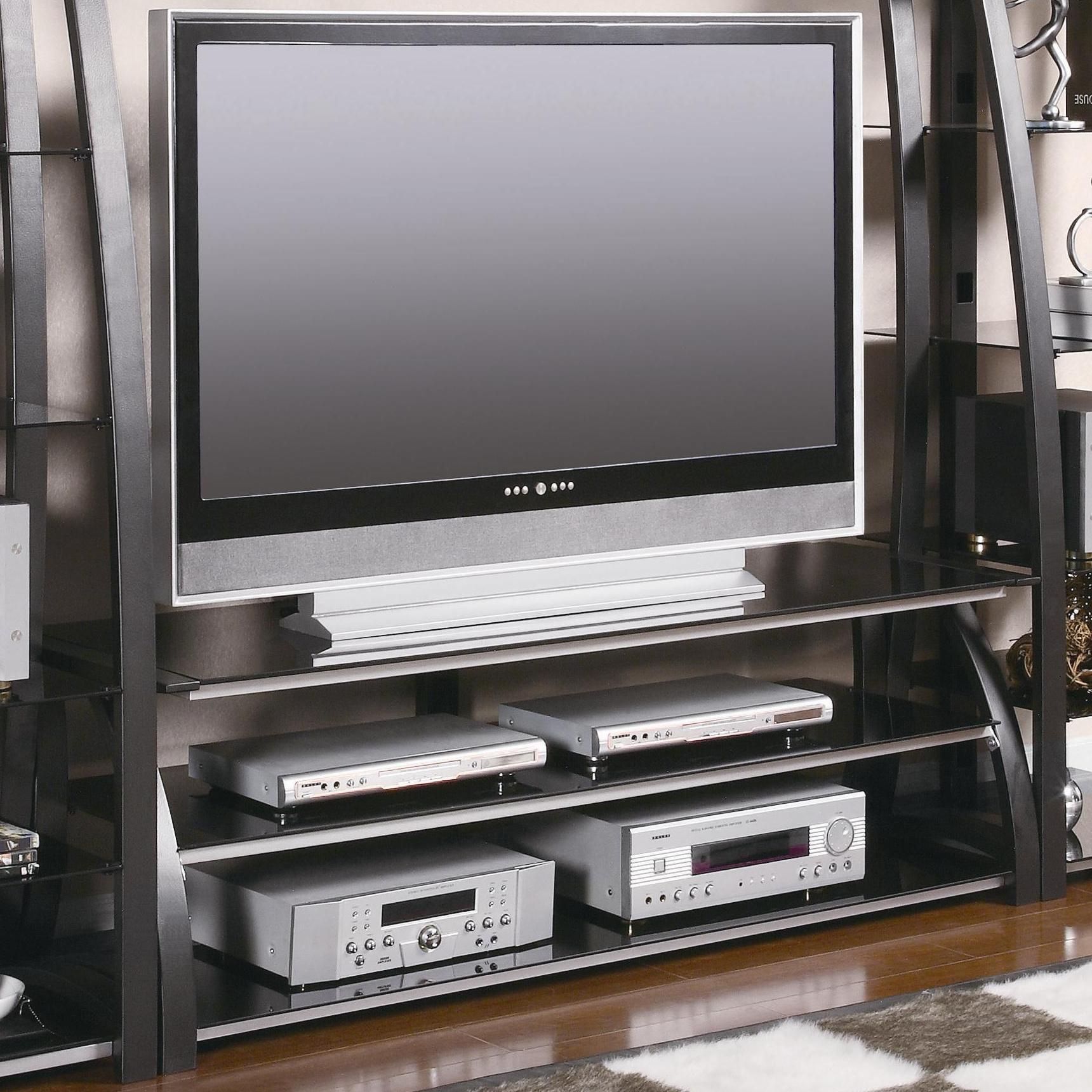 Coaster Entertainment Units 60" Tv Stand With Shelves Intended For Tv Stands With Matching Bookcases (View 15 of 15)