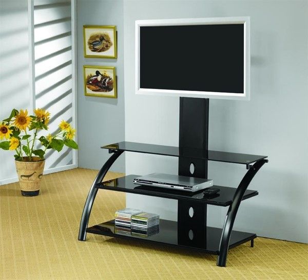 Coaster Furniture Black Metal Tv Stand Armoire | The Regarding Classy Tv Stands (View 13 of 15)