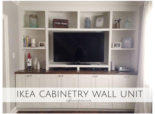 Coffeeandpine | Ikea Wall Units, Ikea Built In, Diy Within Ikea Built In Tv Cabinets (View 15 of 15)