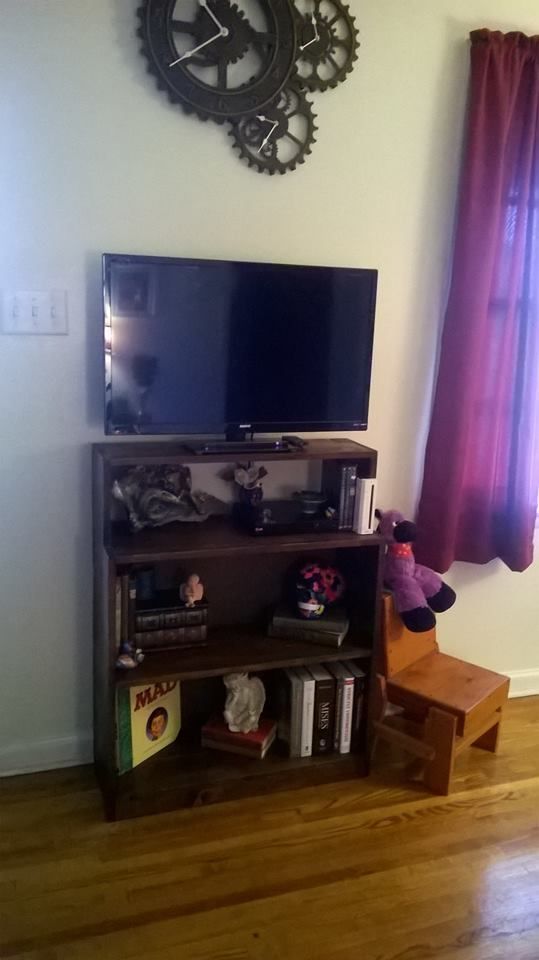 Combination Bookshelf & Tv Stand | Bookshelves With Tv Pertaining To Tv Stands Bookshelf Combo (View 3 of 15)