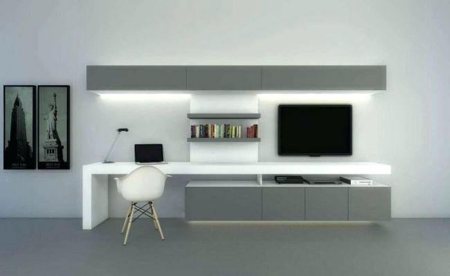 Computer Desk Tv Stand Combo Architecture | Desk In Living Pertaining To Tv Stand And Computer Desk Combo (View 14 of 15)