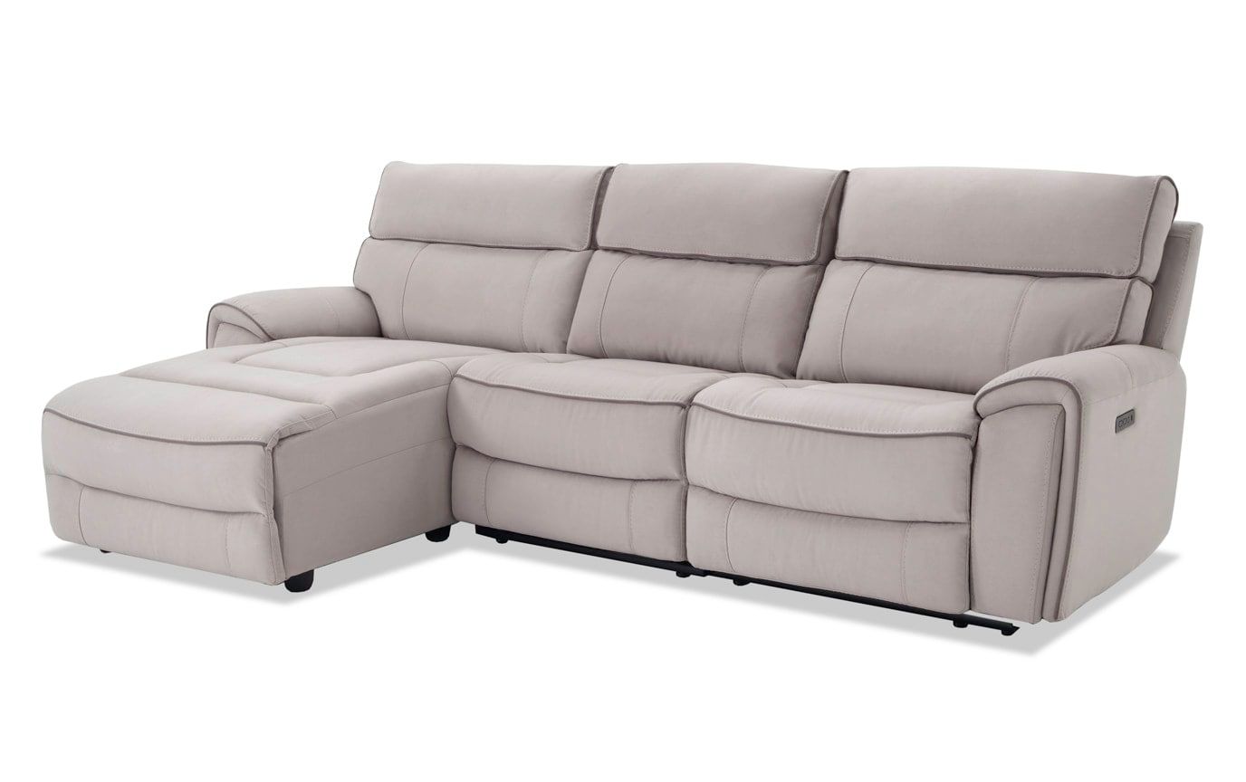 Contempo 3 Piece Power Reclining Right Arm Facing Regarding Contempo Power Reclining Sofas (View 7 of 15)