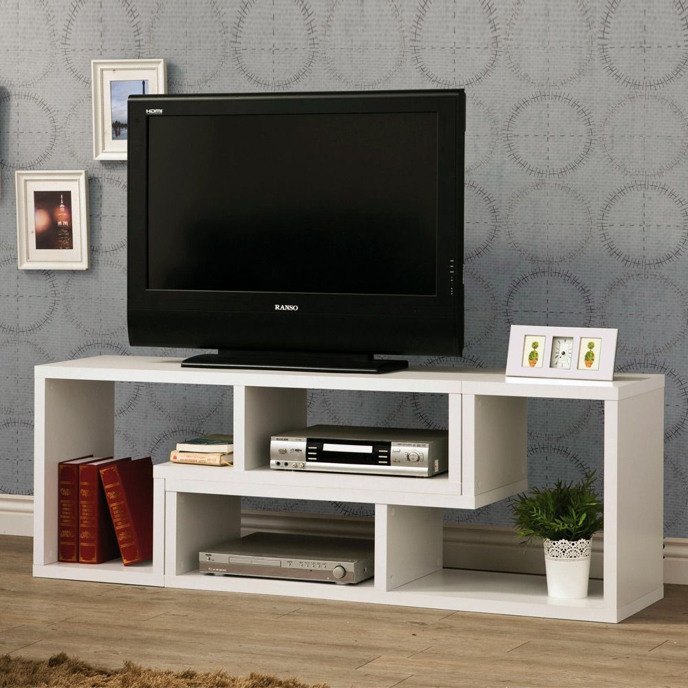 Contemporary Tv Console Stand Bookcase Display Rack Intended For Tv Stands Bookshelf Combo (Photo 1 of 15)