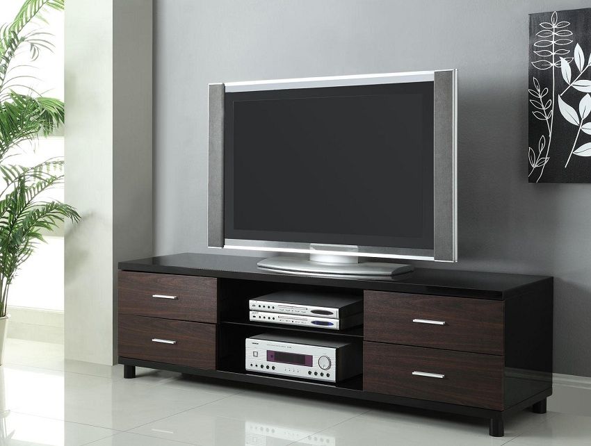 Contemporary Tv Stand Orange County, Contemporary Tv Stand With Regard To Modern Black Tabletop Tv Stands (View 6 of 15)