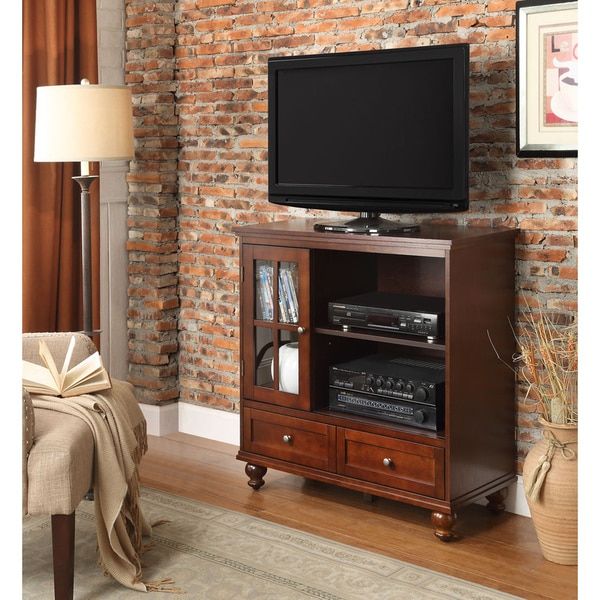 Convenience Concepts Designs2go Tahoe Highboy Tv Stand With Very Tall Tv Stands (Photo 6 of 15)