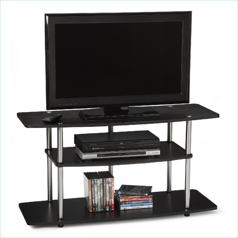 Convenience Concepts Designs2go Wide 3 Tier Tv Stand In For Wide Screen Tv Stands (View 3 of 15)