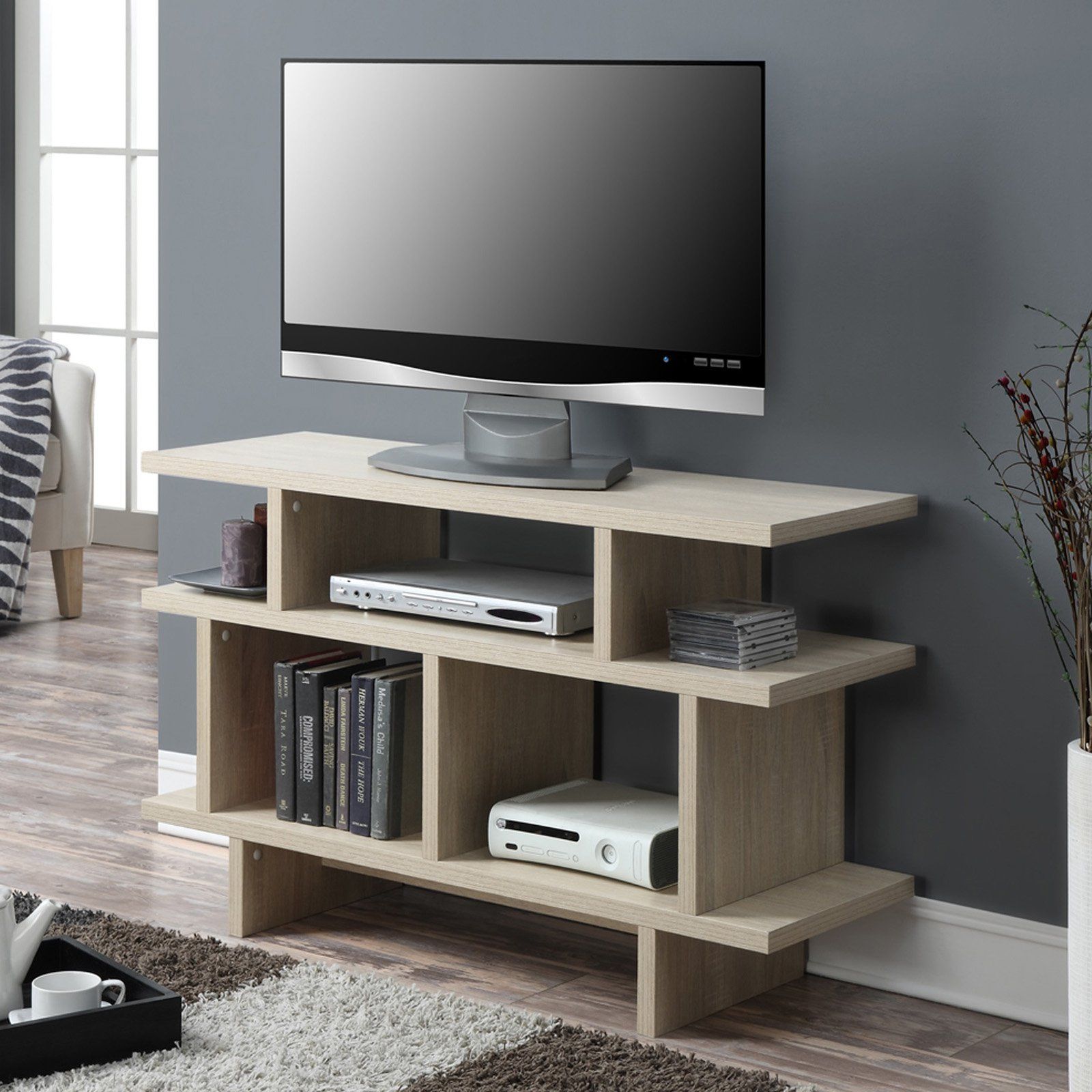 Convenience Concepts Key West 48" Tv Stand Console Within Mainstays Tv Stands For Tvs With Multiple Colors (View 3 of 15)