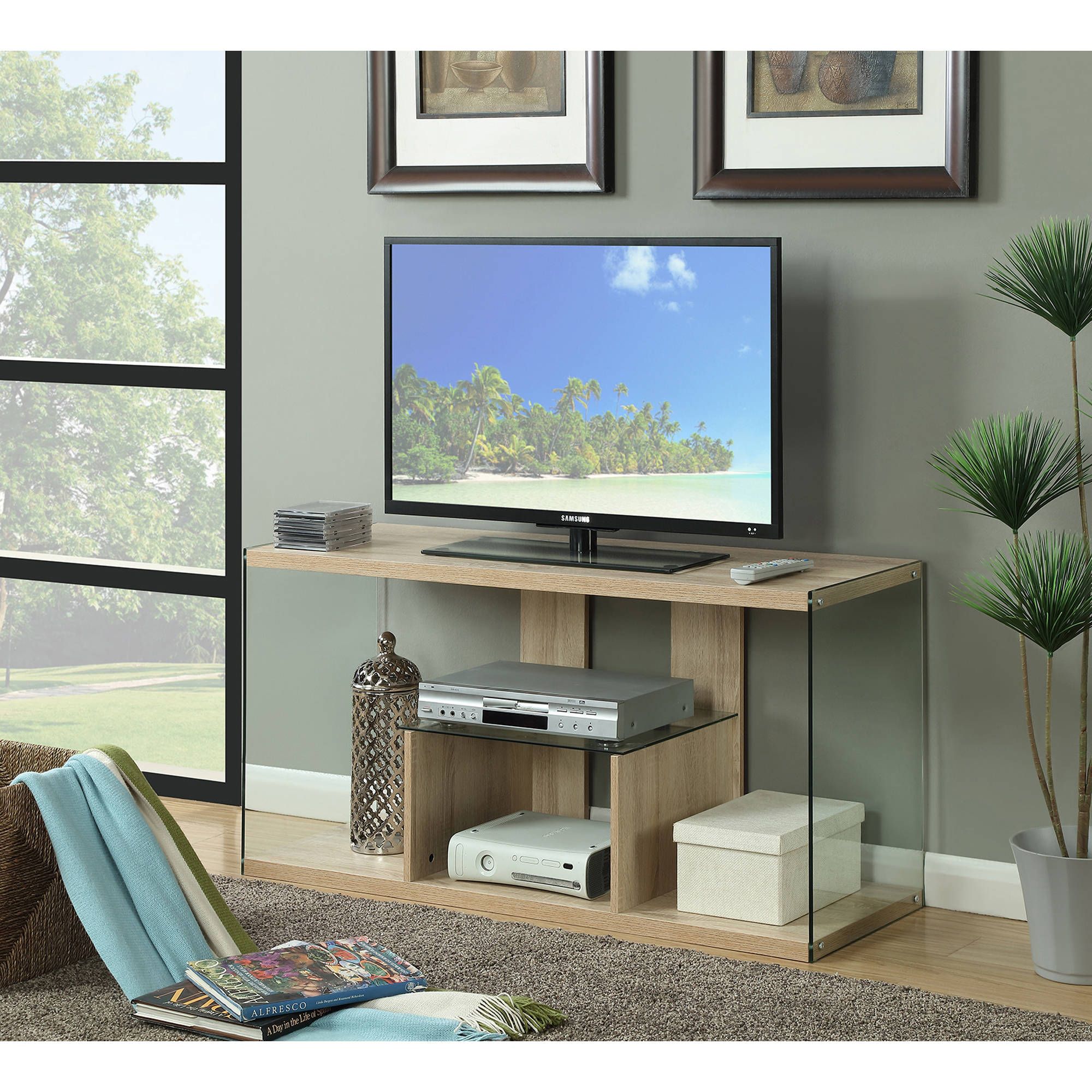 Convenience Concepts Soho Tv Stand, Multiple Colors Intended For Mainstays Tv Stands For Tvs With Multiple Colors (View 13 of 15)