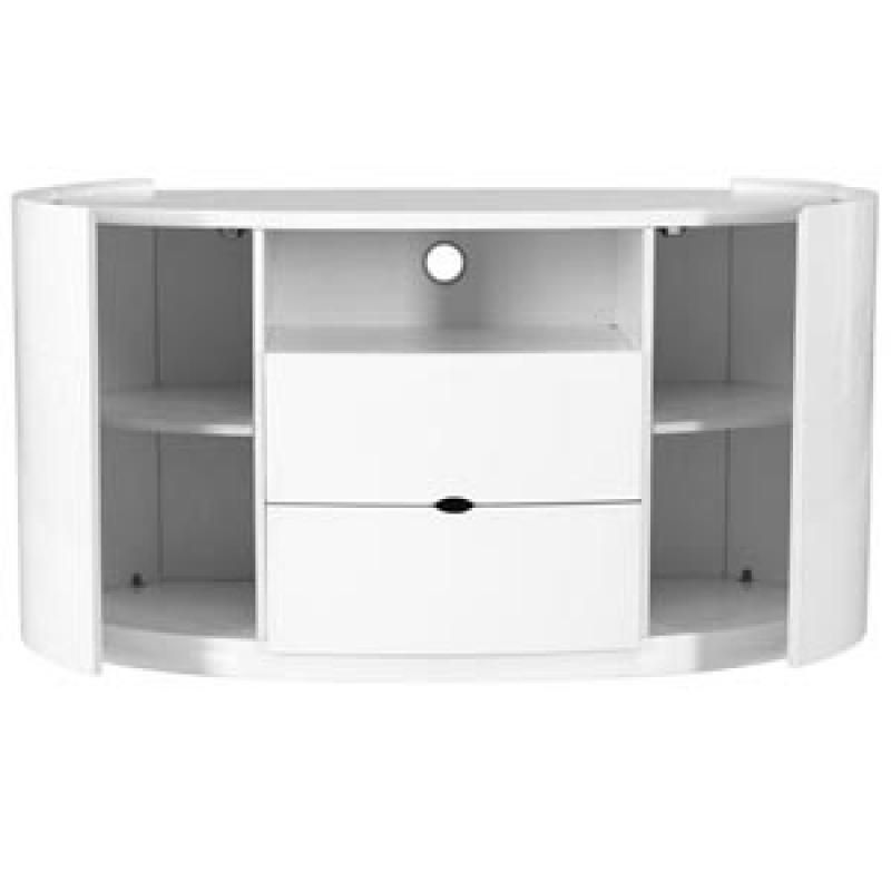 Cool Tv Cabinet Tv Cabinets Contemporary Furniture With Gloss White Corner Tv Unit 