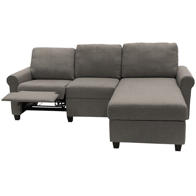 Copenhagen 89" Wide Reclining Sofa & Chaise | Storage Pertaining To Copenhagen Reclining Sectional Sofas With Left Storage Chaise (View 13 of 15)