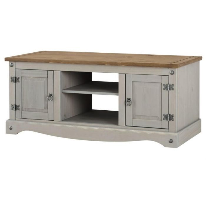 Core Products Corona Grey 2 Door Flat Screen Tv Unit With Corona Tv Stands (View 4 of 15)