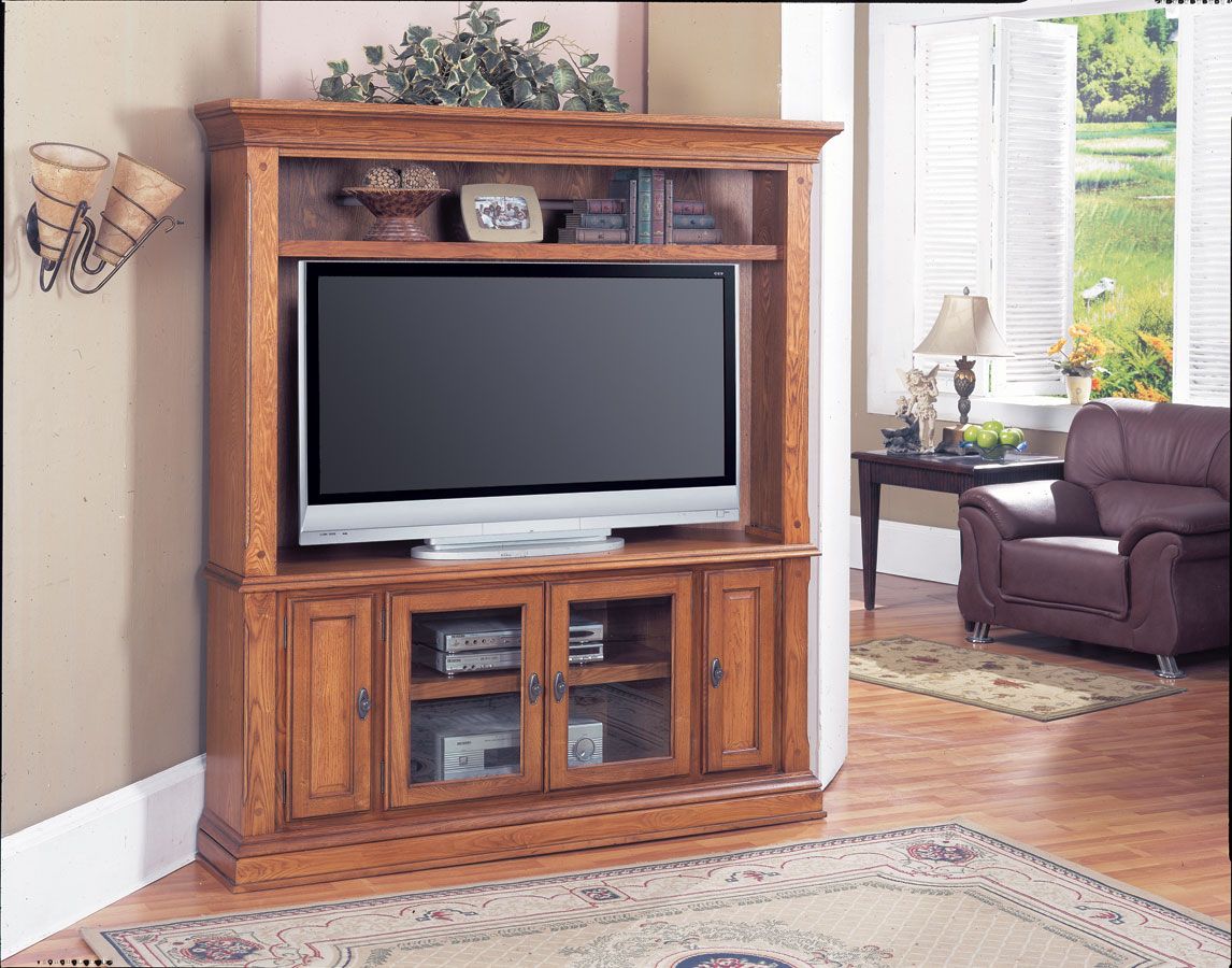 Corner Unit Entertainment Centers – Homesfeed Regarding Wooden Corner Tv Cabinets (View 12 of 15)