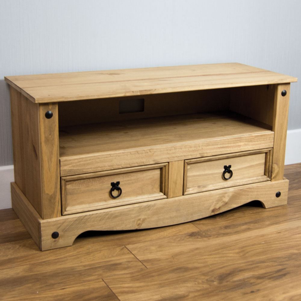 Corona Panama Tv Cabinet Media Dvd Units Wood Solid Pine In Panama Tv Stands (View 2 of 15)