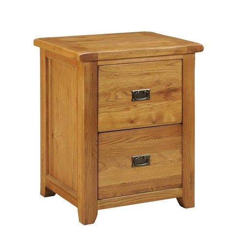 Cottage Oak 2 Drawer Filing Cabinet (j285) With Free Pertaining To Bromley Grey Corner Tv Stands (Photo 14 of 15)