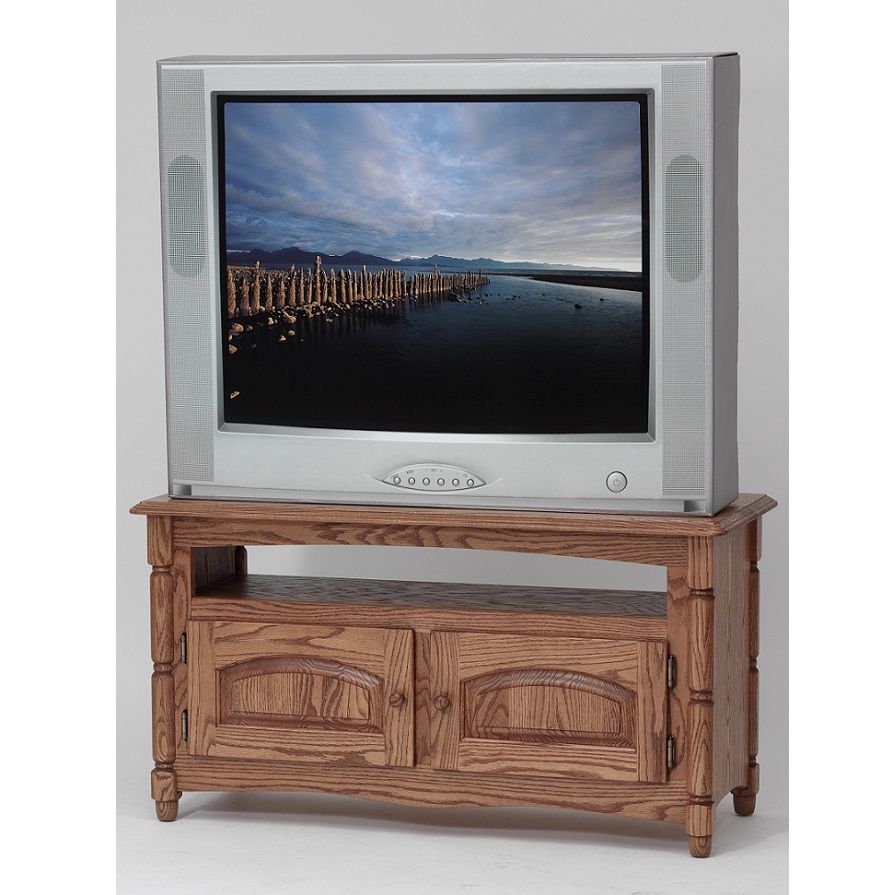 Country Solid Wood Oak Tv Stand – 41" – The Oak Furniture Shop Inside Country Tv Stands (View 5 of 15)