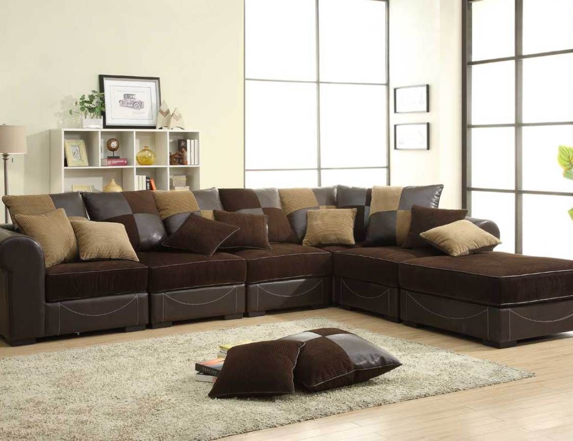 Cozy Sectional Sofas | Sofas For Small Spaces, Brown Regarding Live It Cozy Sectional Sofa Beds With Storage (View 3 of 15)