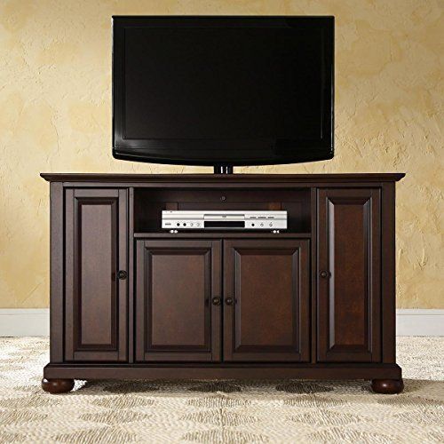 Crosley Furniture Alexandria 48 Inch Tv Standcrosley In Alexandria Corner Tv Stands For Tvs Up To 48" Mahogany (View 6 of 15)