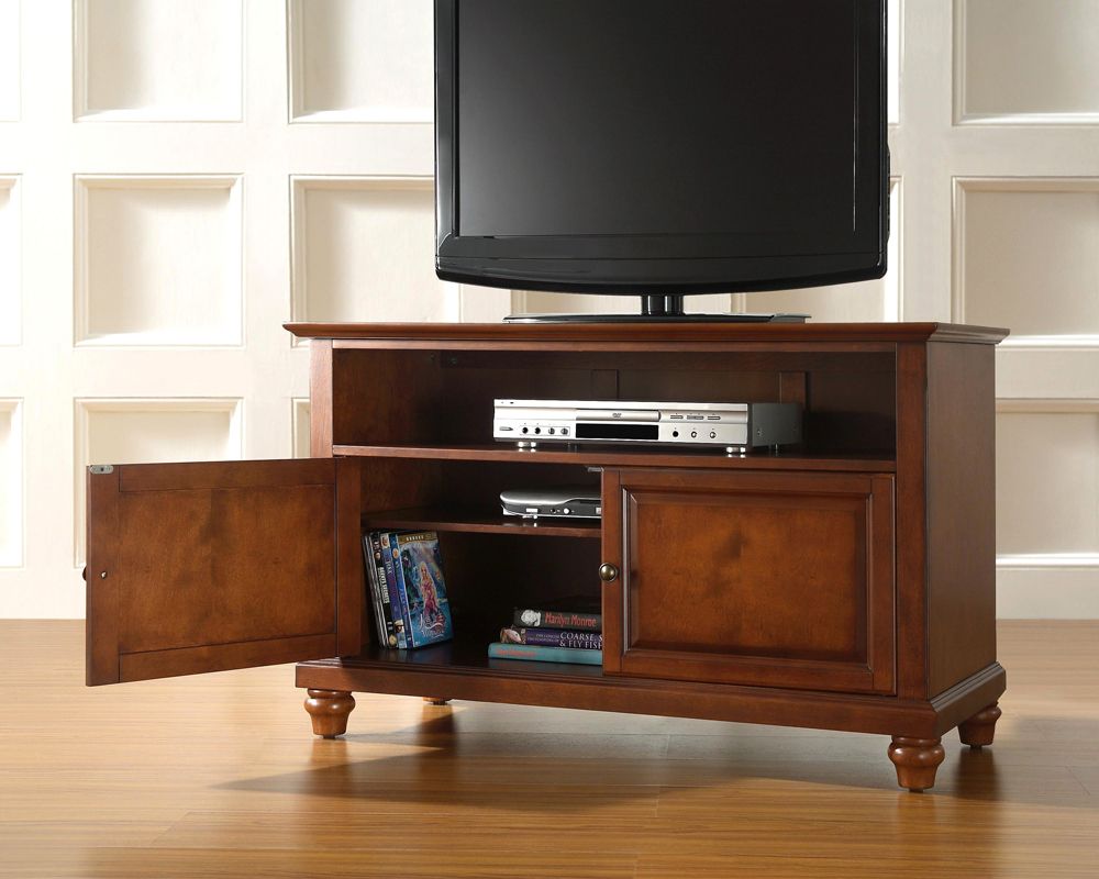 Crosley Furniture – Cambridge 42" Tv Stand In Classic Regarding Classic Tv Cabinets (Photo 2 of 15)